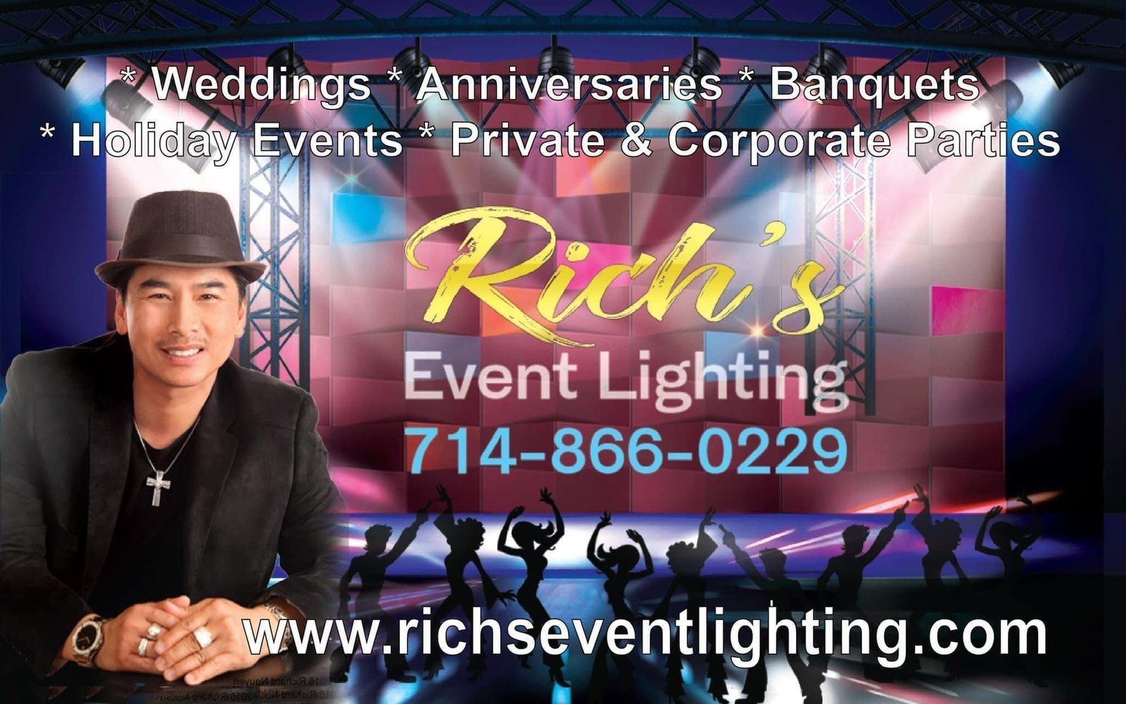 rich event lighting